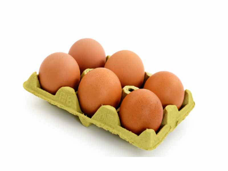 6 huevos